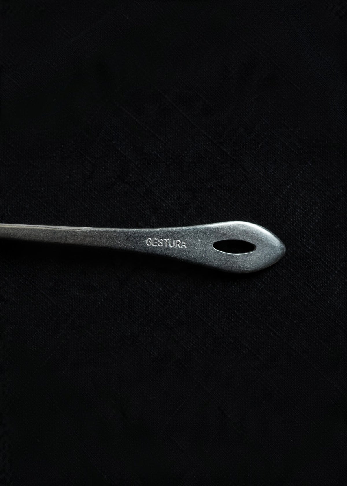 Gestura 00 Slotted Silver Spoon