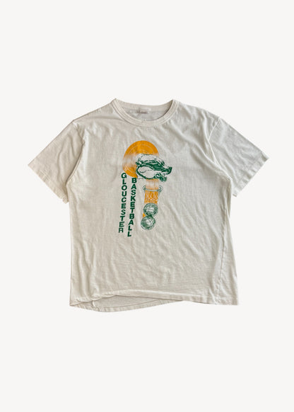 Vintage 1980s "Gloucester Basketball" Graphic T-Shirt Size S/M