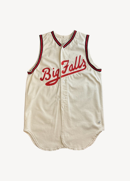 Vintage 1990s "Big Falls" Baseball Jersey Size S/M