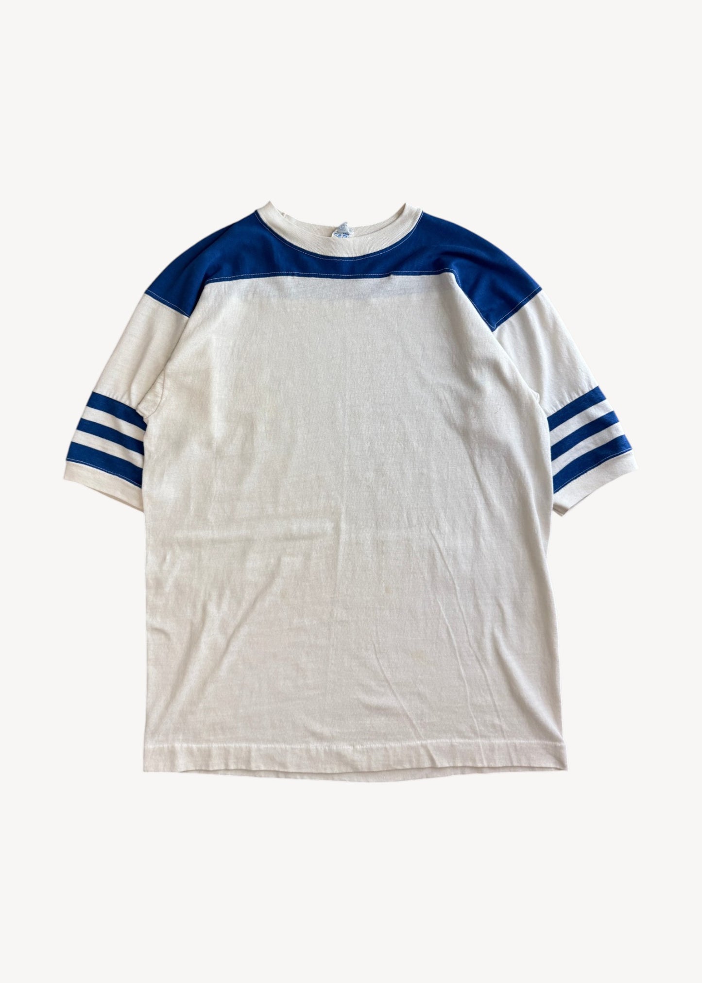 Vintage 1970s Sport Ringer T-Shirt Size M/L