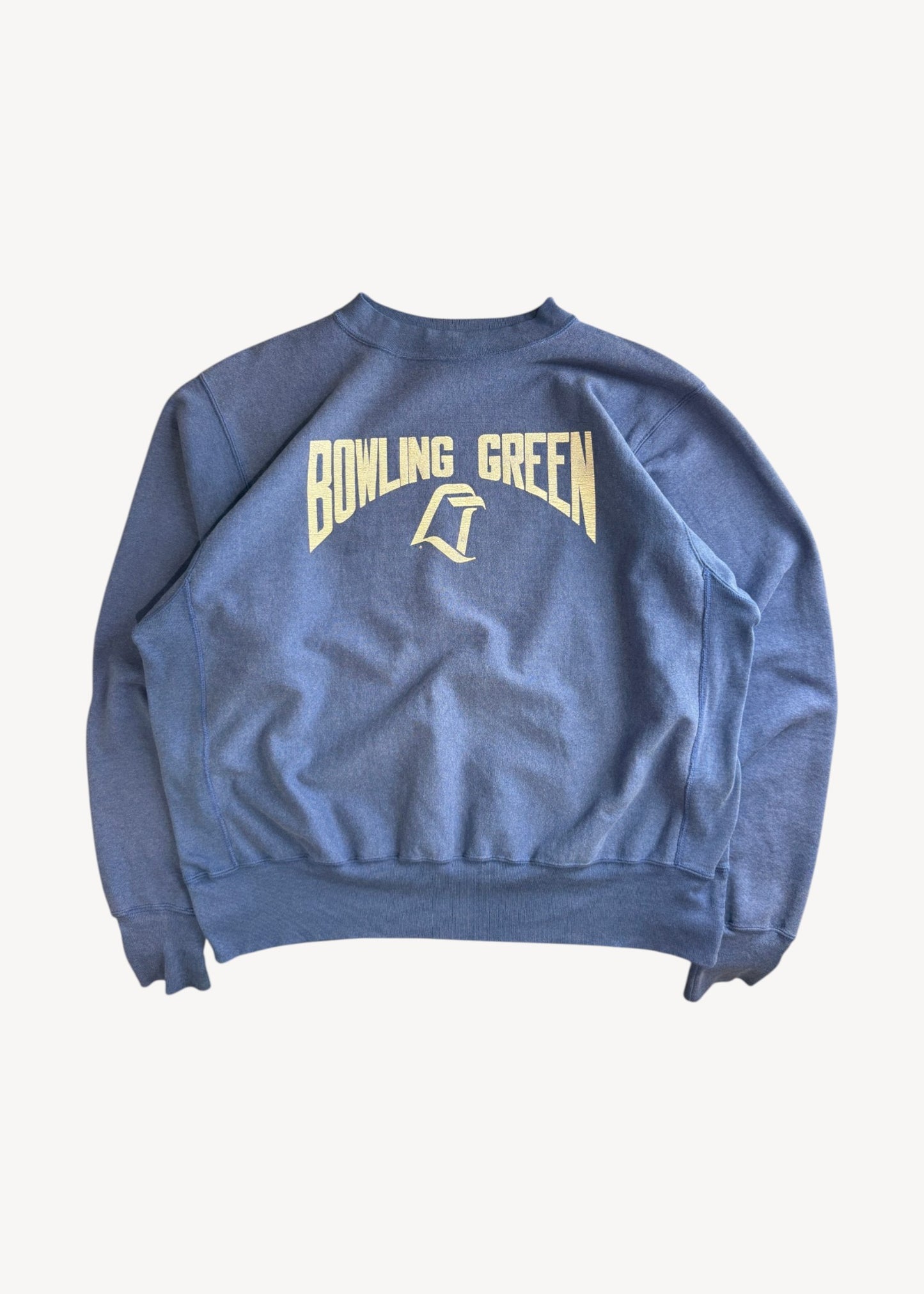 Vintage 1980s Medallion "Bowling Green" Reverse Weave Sweatshirt Size XL/2XL