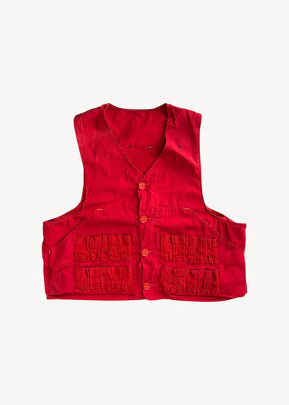Vintage 1980s Hunting Vest Size S/M