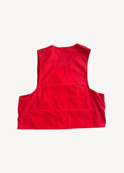 Vintage 1980s Hunting Vest Size S/M