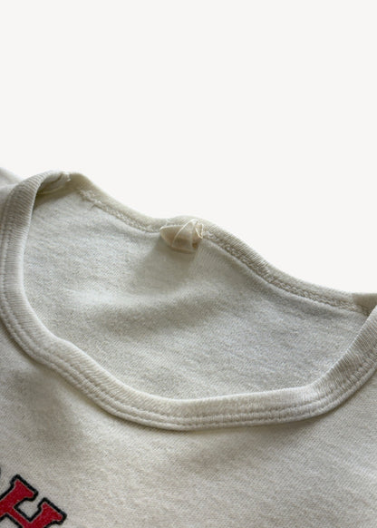 Vintage 1970s "Trondheim Lykkens Portal" T-Shirt Size 2XS/XS