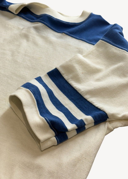 Vintage 1970s Sport Ringer T-Shirt Size M/L