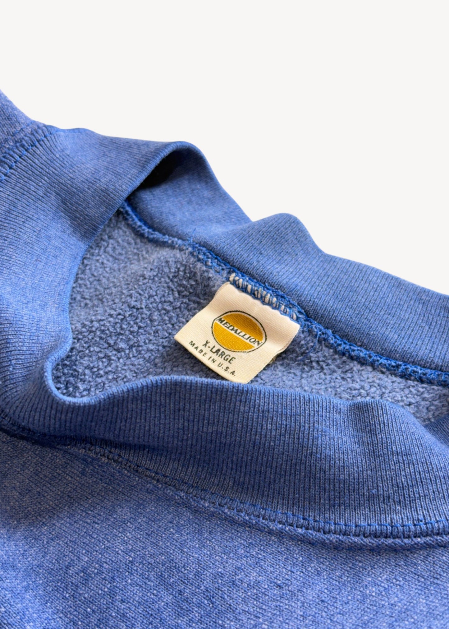 Vintage 1980s Medallion "Bowling Green" Reverse Weave Sweatshirt Size XL/2XL