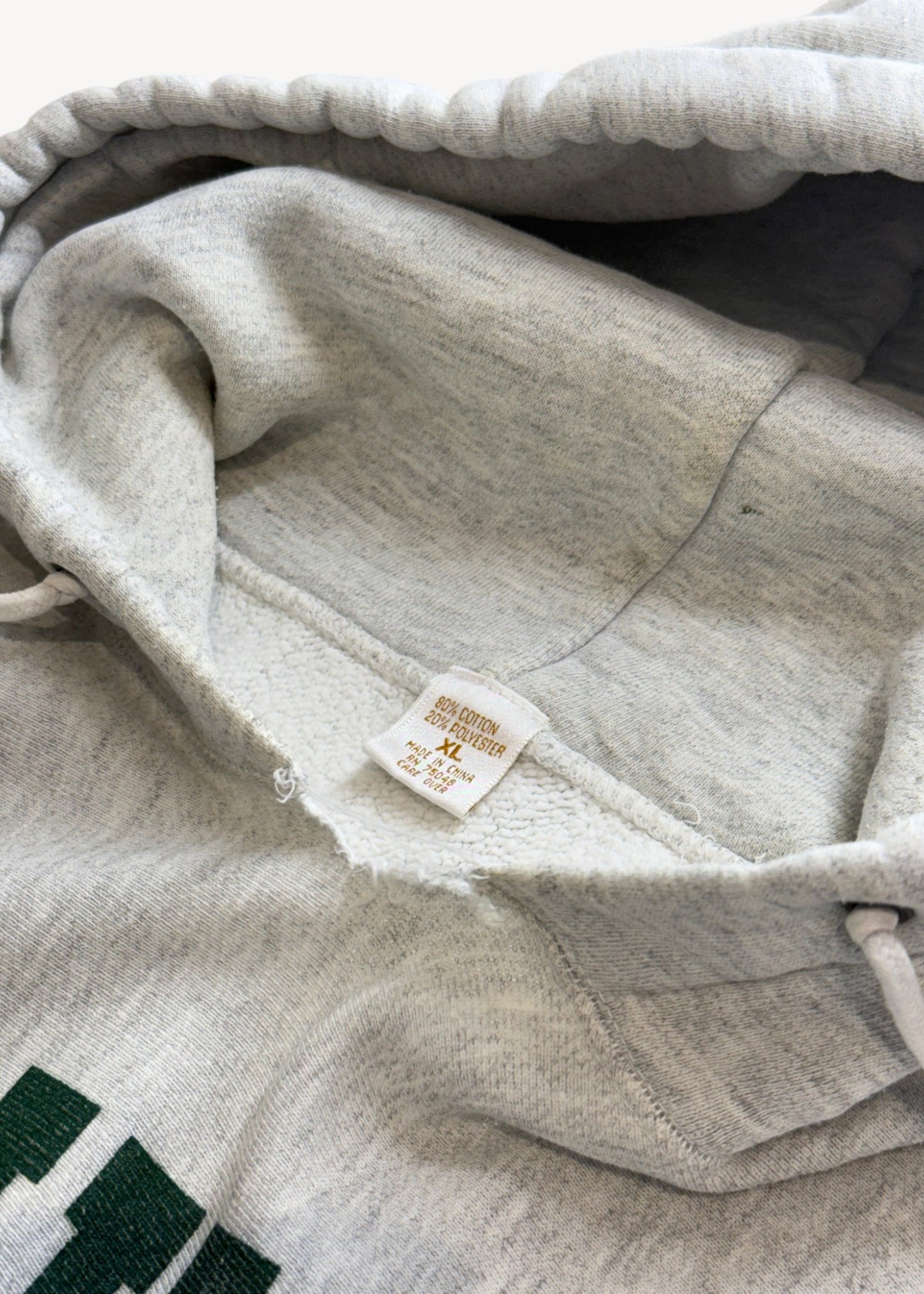 Vintage 1990s "Michigan State" Reverse Weave Sweatshirt Size XL/2XL