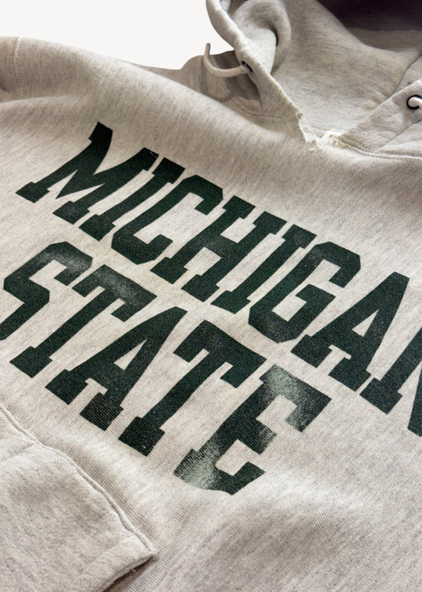 Vintage 1990s "Michigan State" Reverse Weave Sweatshirt Size XL/2XL