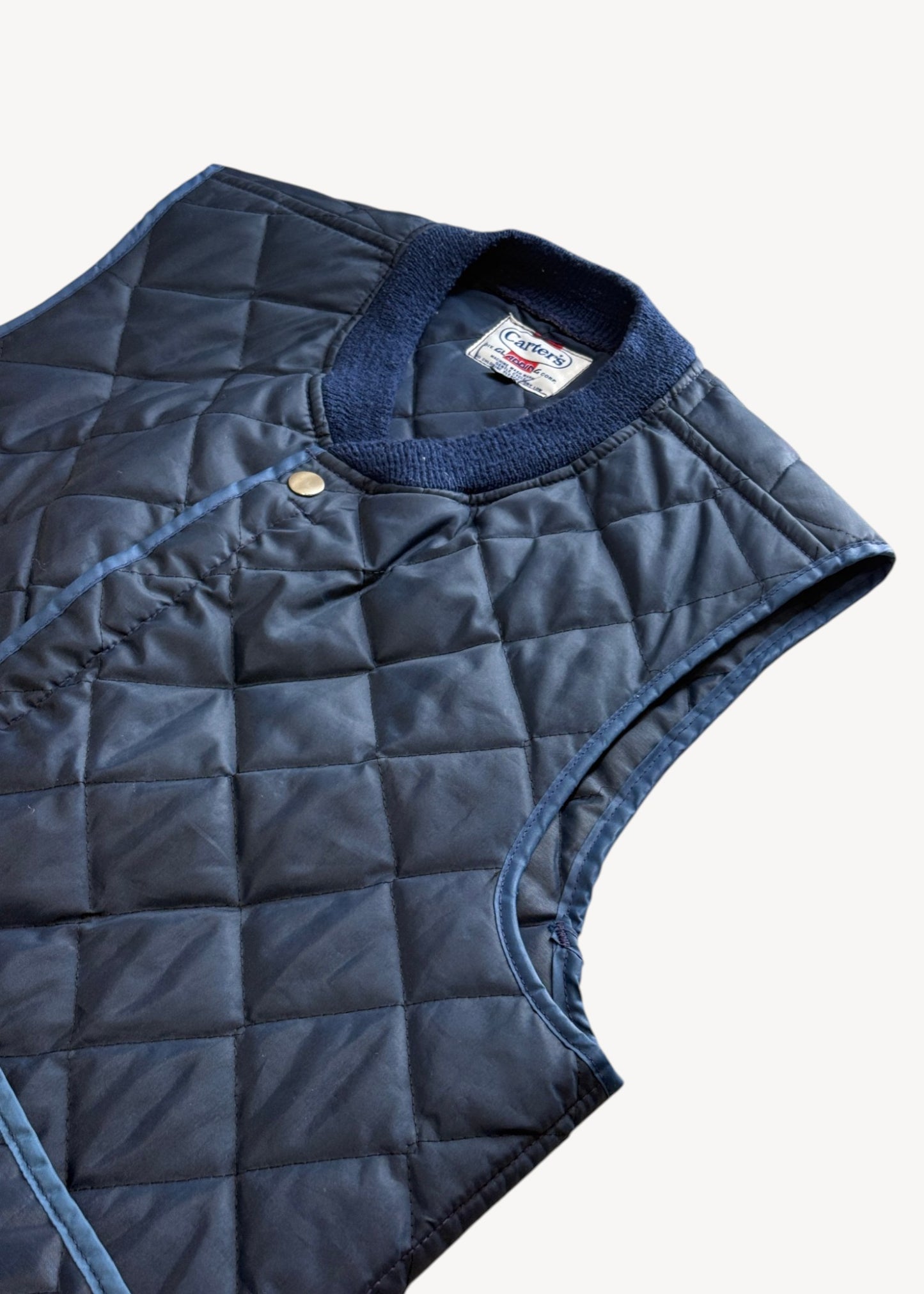 Vintage 1990s Carters Quilted Nylon Vest size M/L