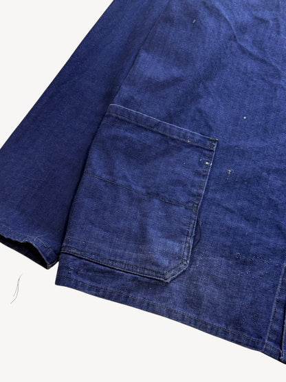 Vintage 1980s Bleu de Travail Chore Jacket Size M/L