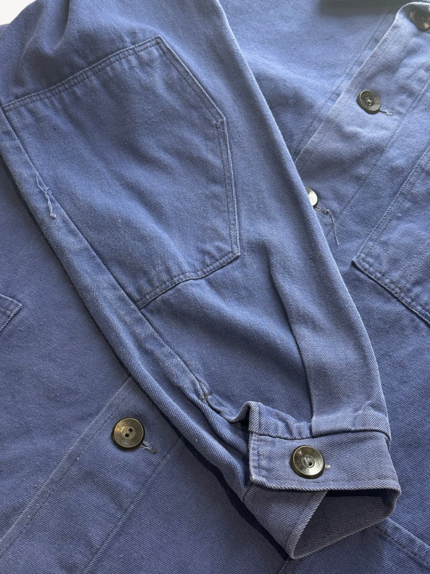 Vintage 1980s Bleu de Travail Chore Jacket Size M/L