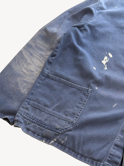 Vintage 1980s Bleu de Travail Chore Jacket M/L