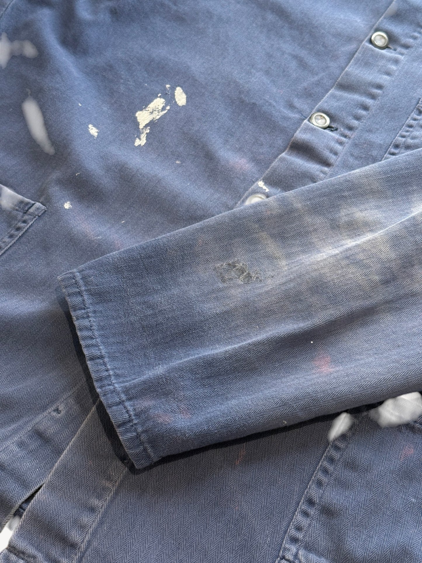 Vintage 1980s Bleu de Travail Chore Jacket M/L