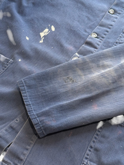 Vintage 1980s Bleu de Travail Chore Jacket M/L