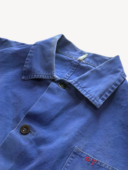 Vintage 1980s Bleu de Travail Chore Jacket Size M/L