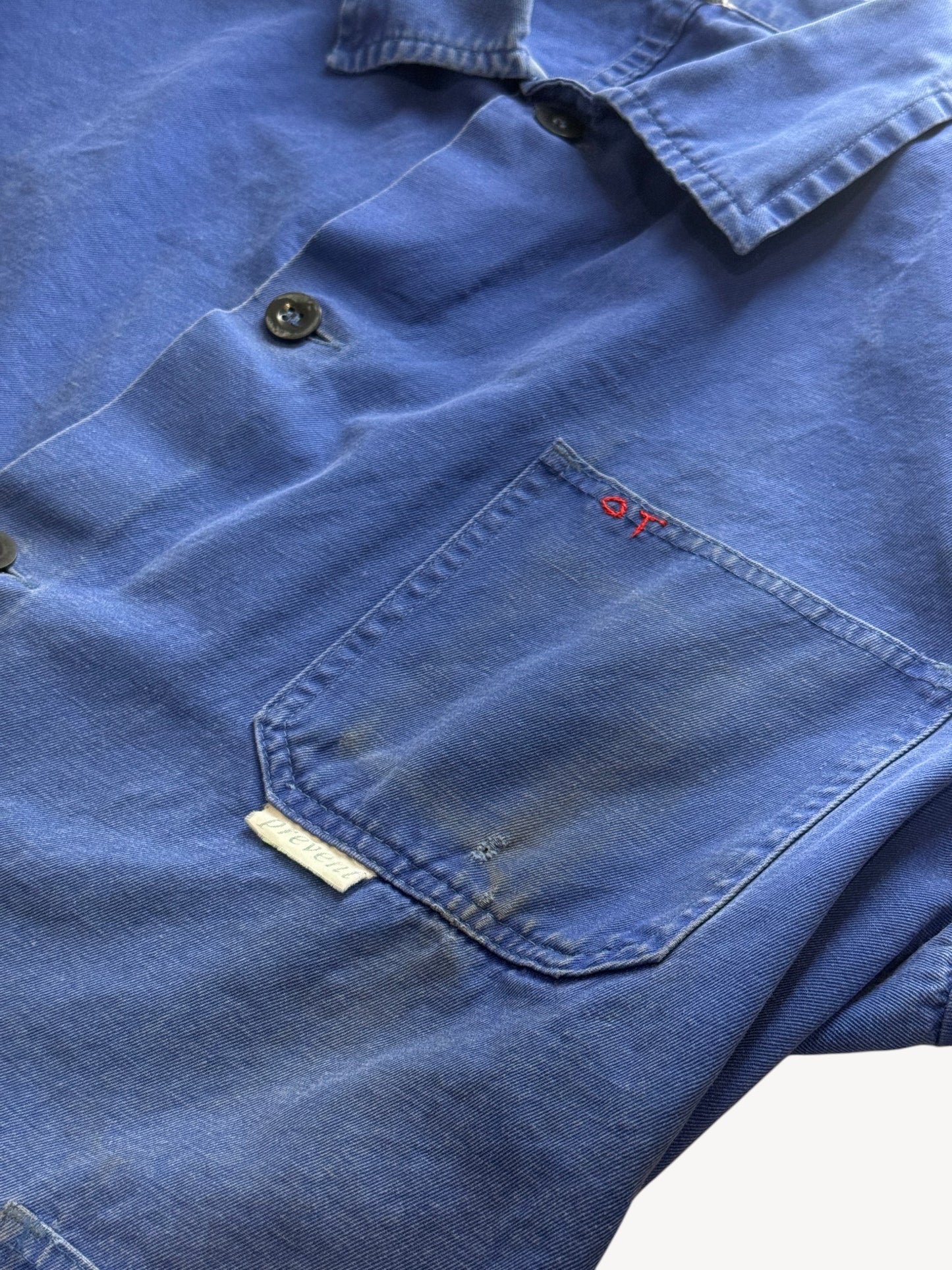 Vintage 1980s Bleu de Travail Chore Jacket Size M/L