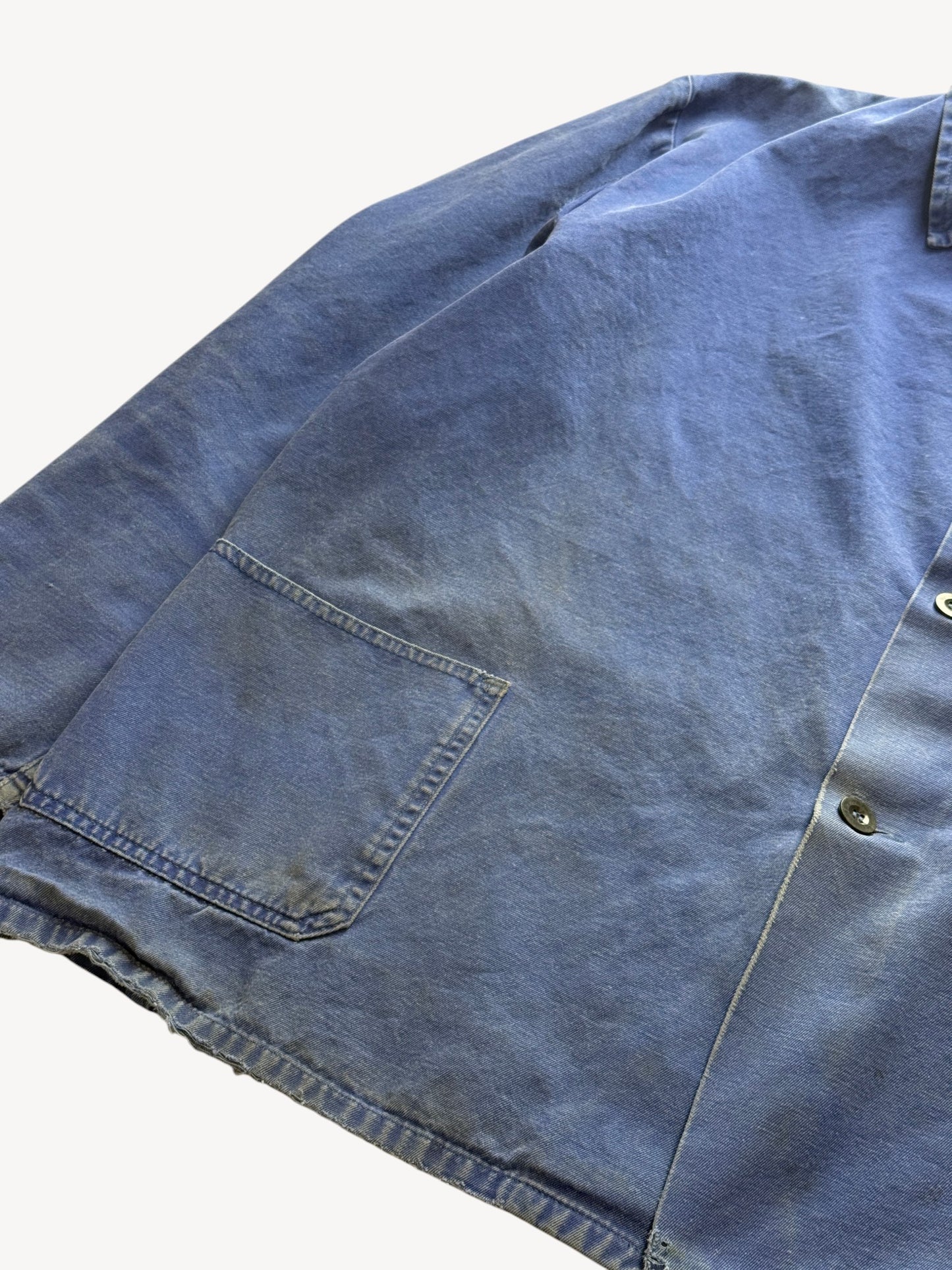 Vintage 1980s Bleu de Travail Chore Jacket Size M/L