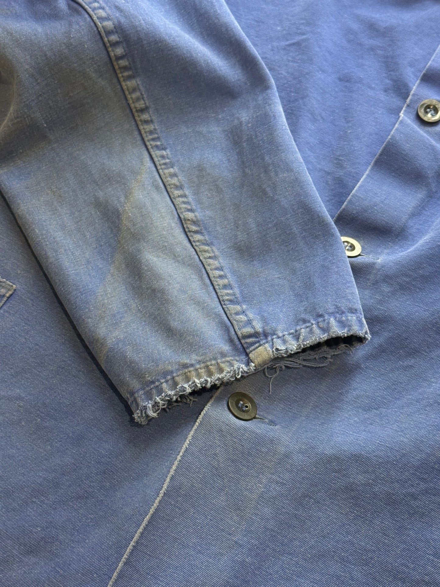 Vintage 1980s Bleu de Travail Chore Jacket Size M/L