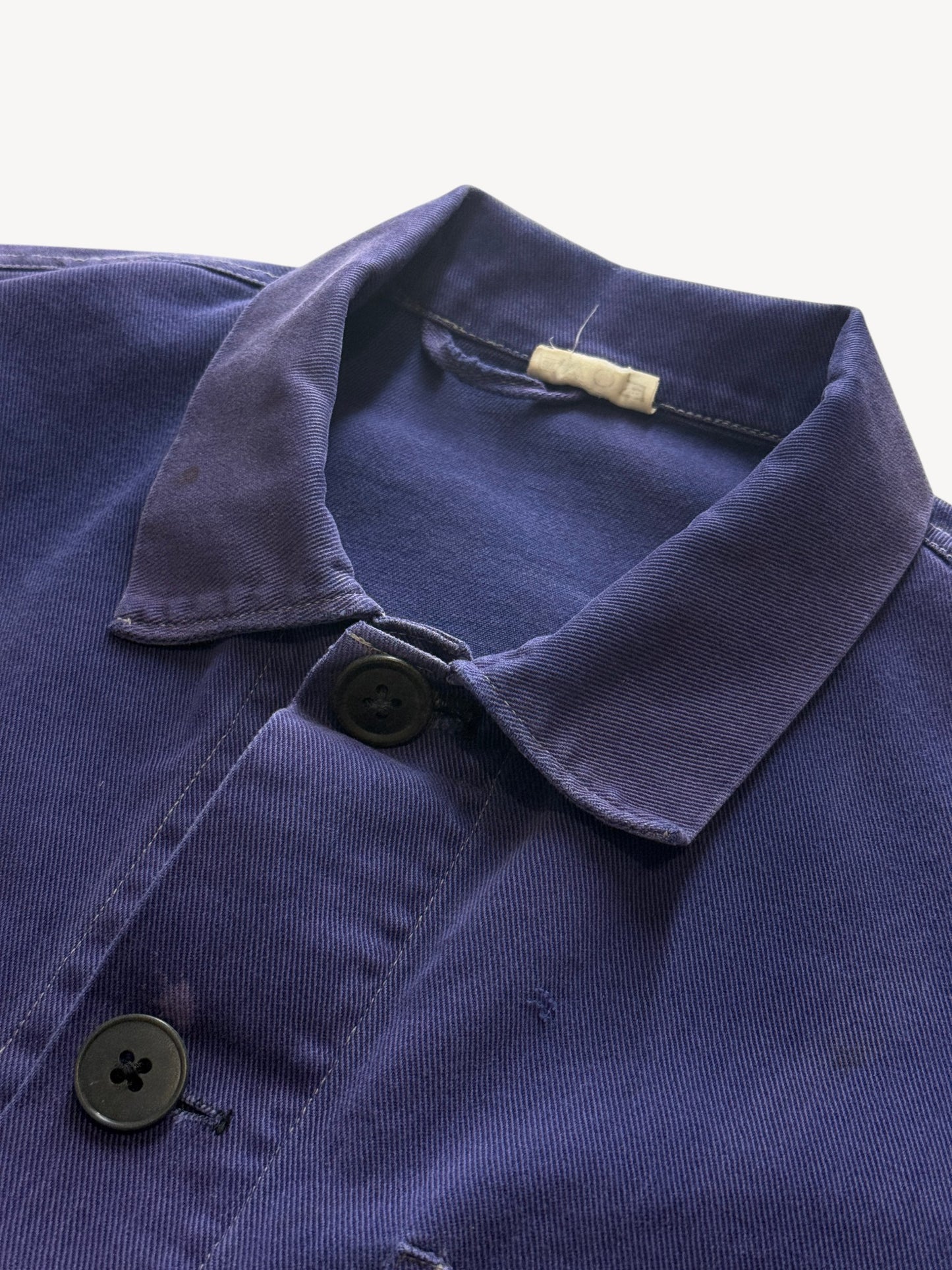 Vintage 1980S Bleu de Travail Chore Jacket Size S/M