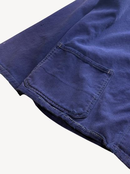 Vintage 1980S Bleu de Travail Chore Jacket Size S/M