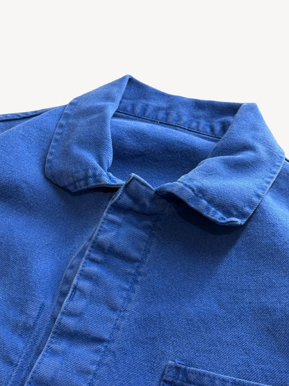 Vintage 1980s Bleu de Travail Chore Jacket Size S/M