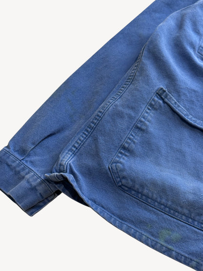 Vintage 1980s Bleu de Travail Chore Jacket Size S/M