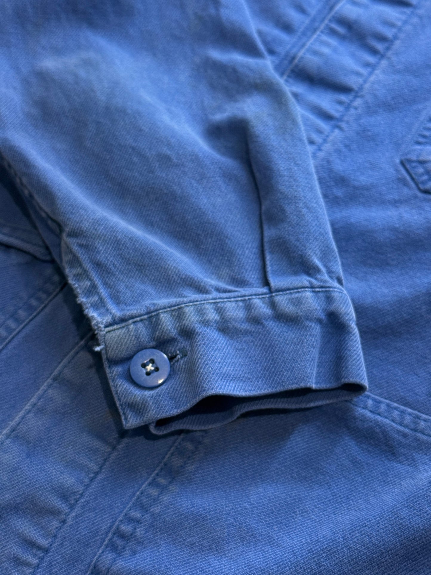 Vintage 1980s Bleu de Travail Chore Jacket Size S/M