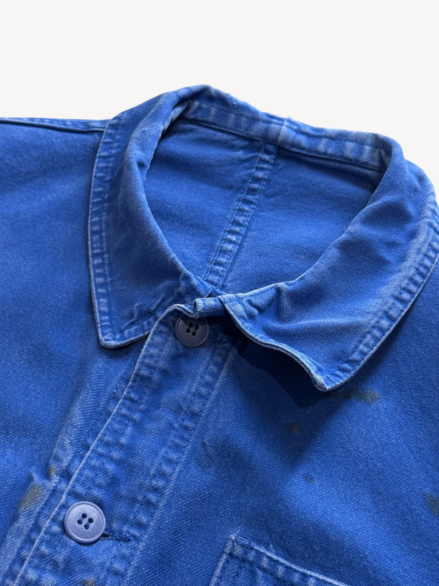 Vintage 1980s Bleu de Travail Chore Jacket Size S/M
