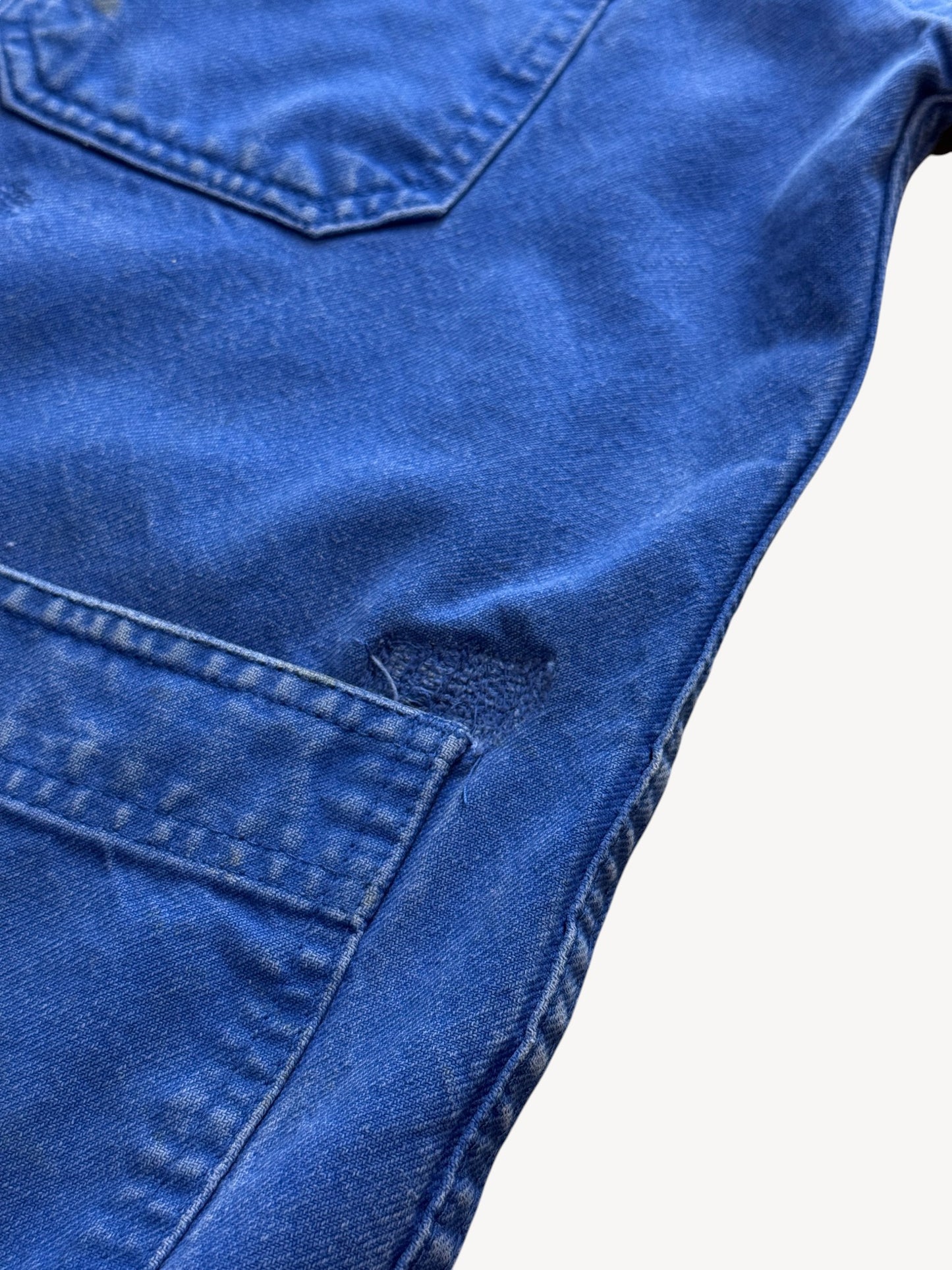 Vintage 1980s Bleu de Travail Chore Jacket Size S/M