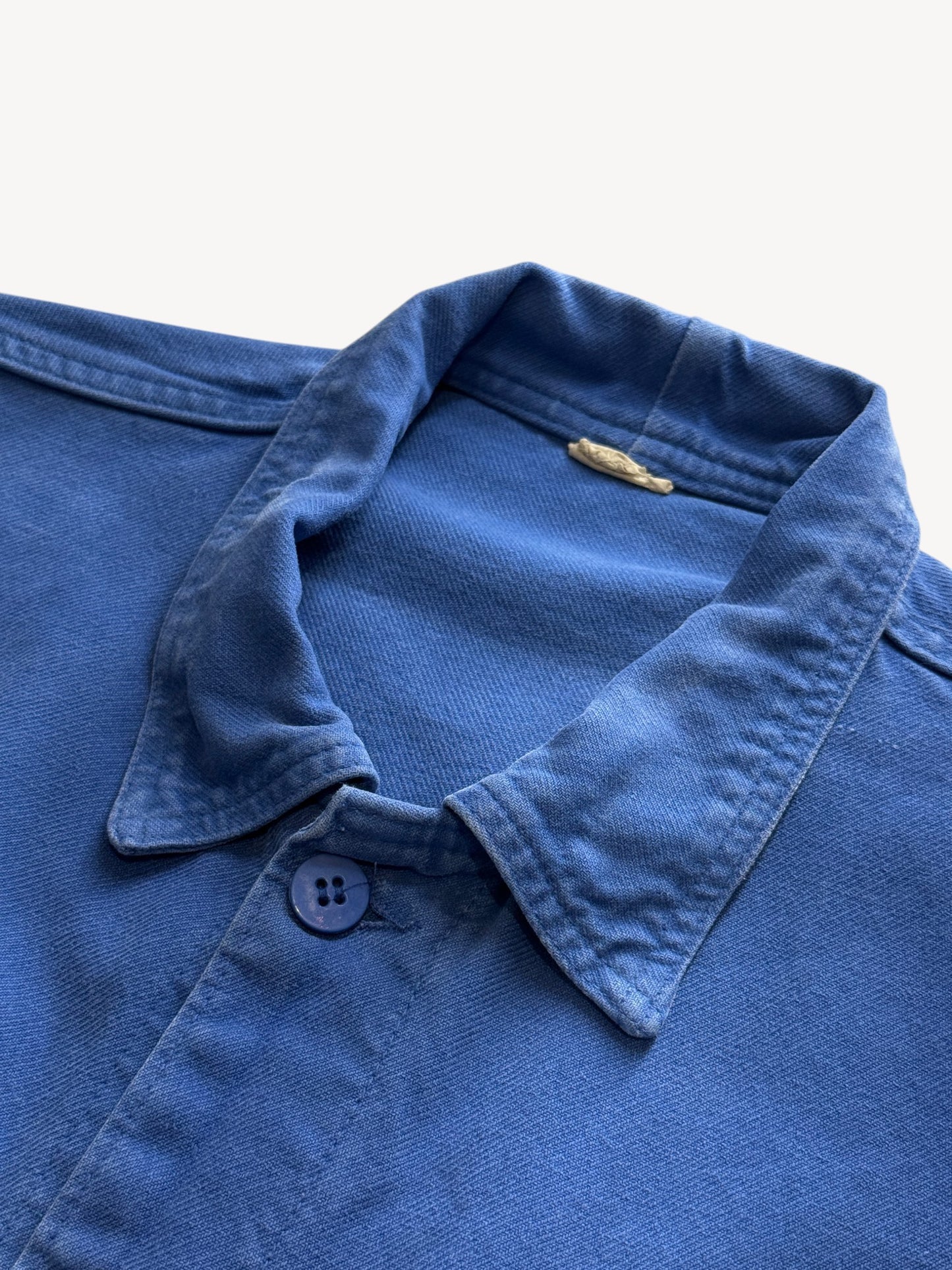 Vintage 1980s Bleu de Travail Chore Jacket Size S/M
