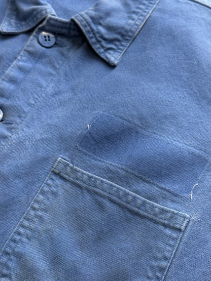 Vintage 1980s Bleu de Travail Chore Jacket Size S/M