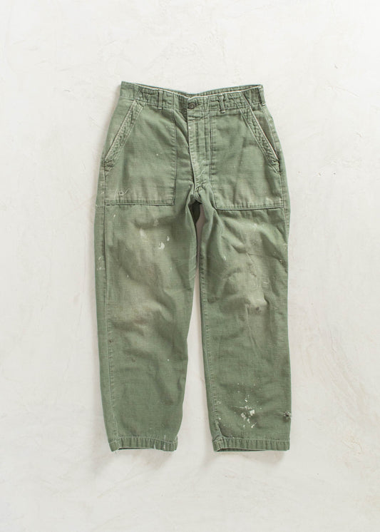 Vintage 1970s OG 107 Fatigue Pants Size Women's 29 Men's 32