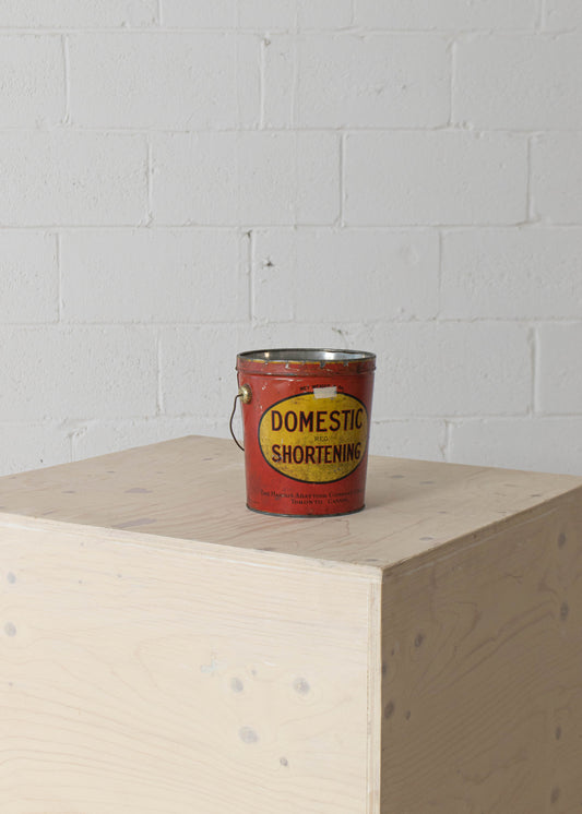 1940s Domestic Shortening Canister