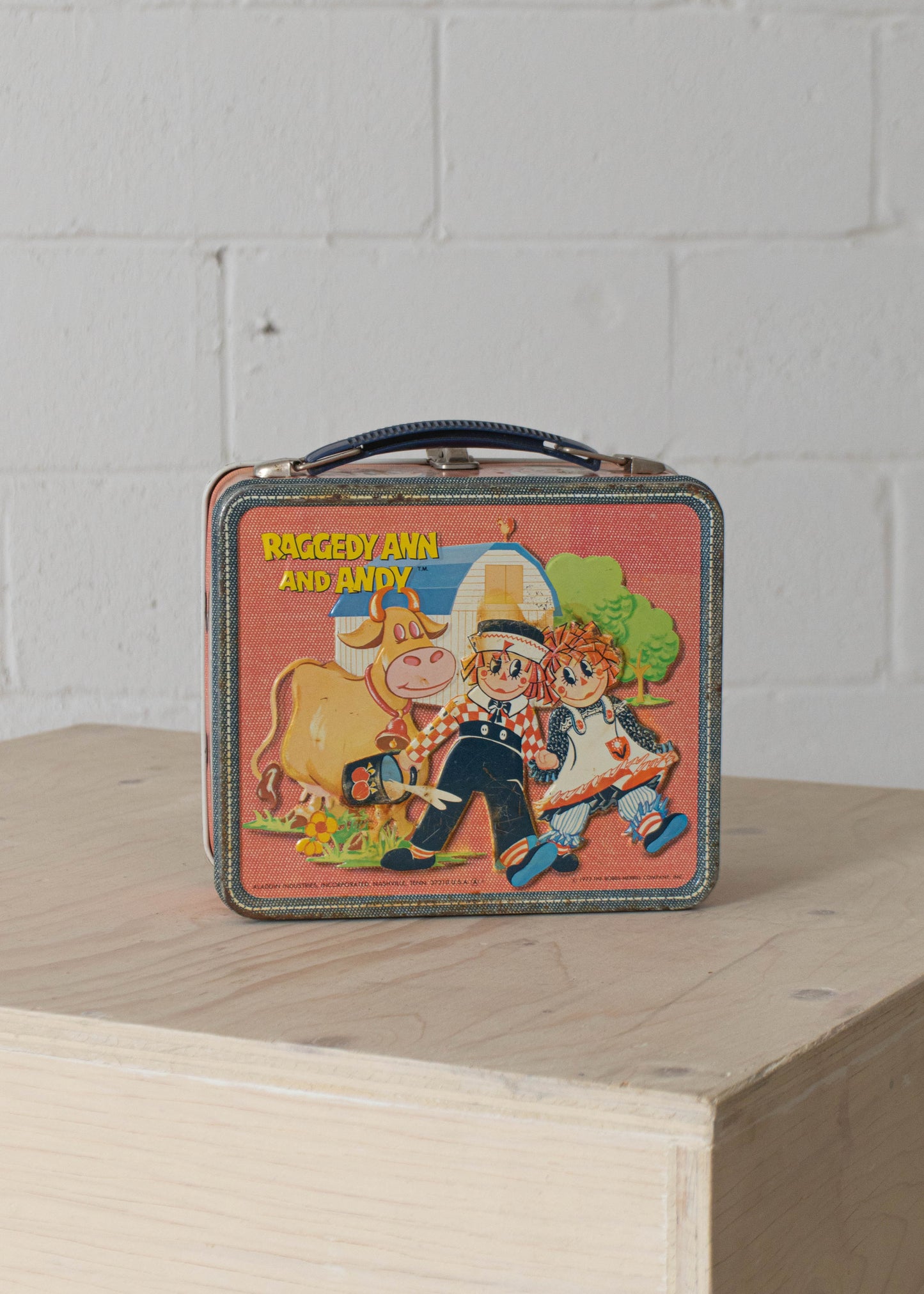 1970s Raggedy Ann And Andy Lunchbox