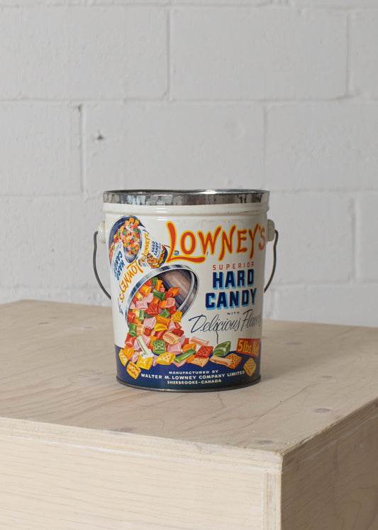1950s Lowney's Hard Candy Tin