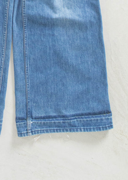 Vintage 1970s Wrangler Midwash Flare Jeans Size Women's 25 Men's 28