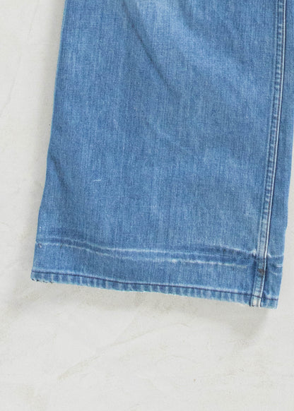 Vintage 1970s Wrangler Midwash Flare Jeans Size Women's 25 Men's 28