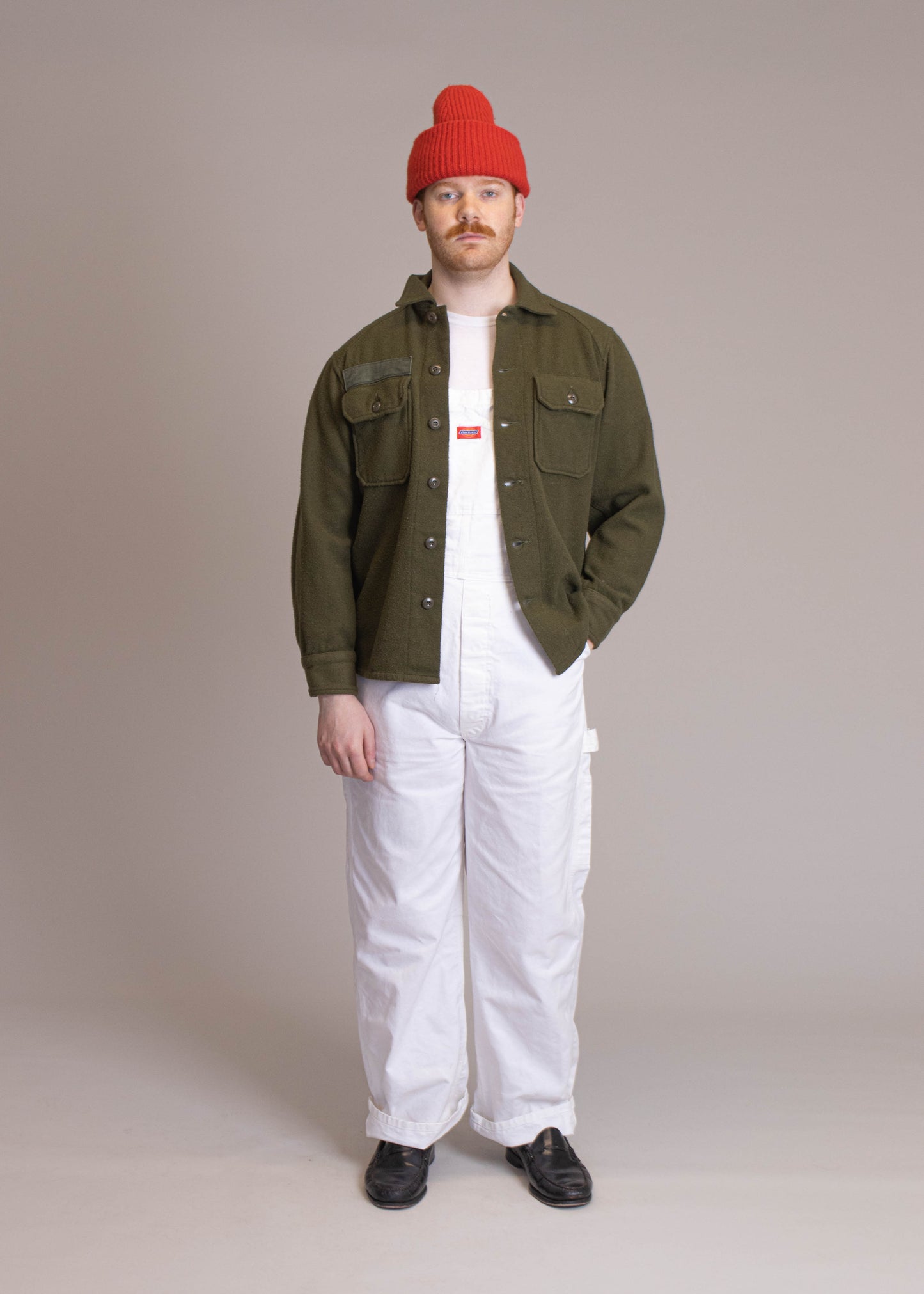 1990s Dickies Canvas Overalls Size L/XL