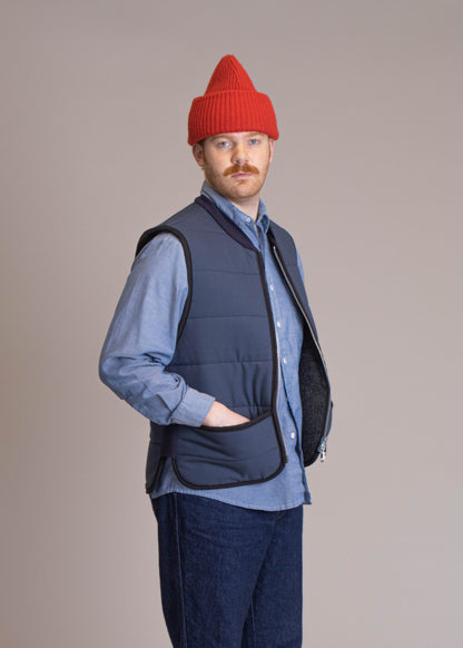 Vintage 1980s Deadstock Workwear Vest Size M/L