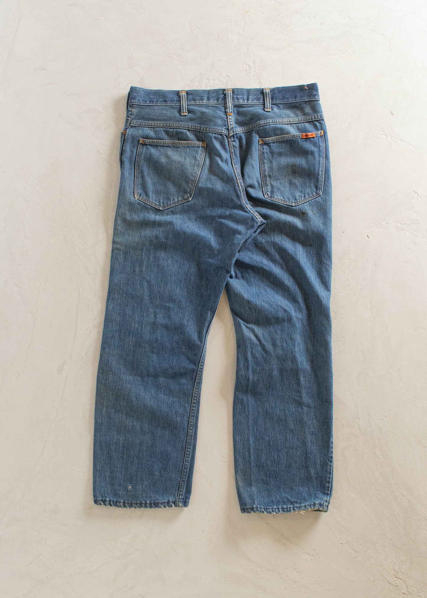 1960s Ranch Craft by JCPenney Mended Jeans Size Women's 32 Men's 32