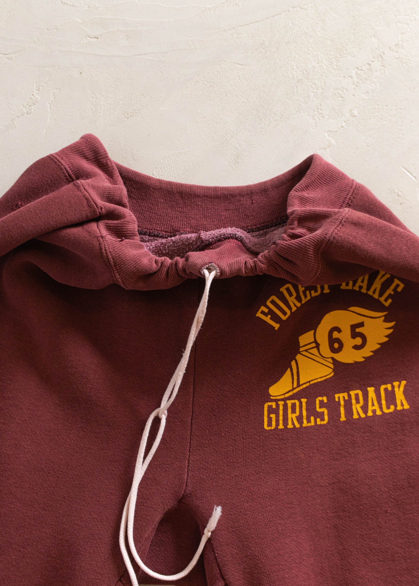 1970s Russell Athletic Forest Lake Girls Track Sweatsuit Size M/L