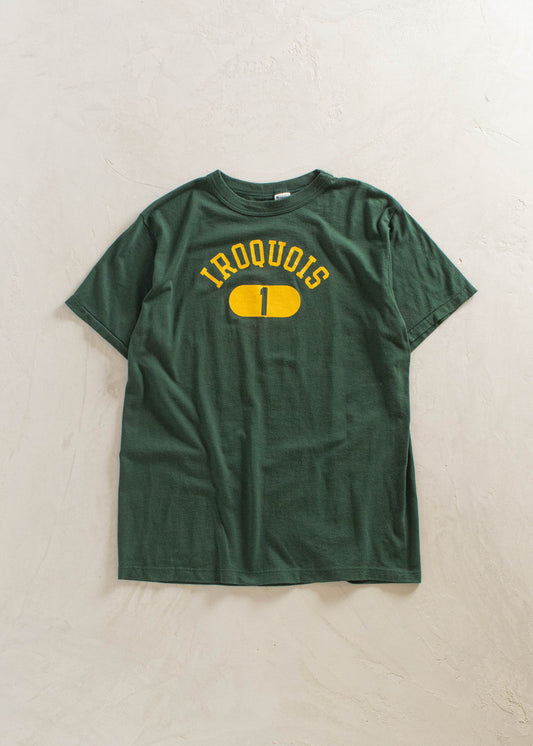 1980s Champion Iroquois Sport T-Shirt Size M/L