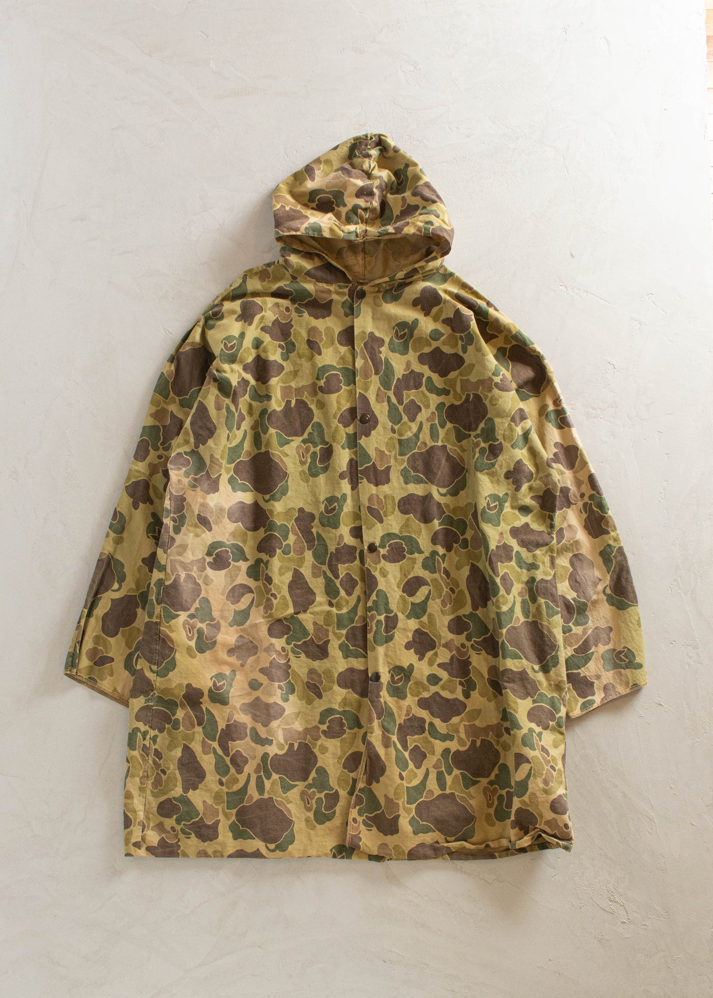 1980s Frog Camo Hooded Jacket Size XL/2XL