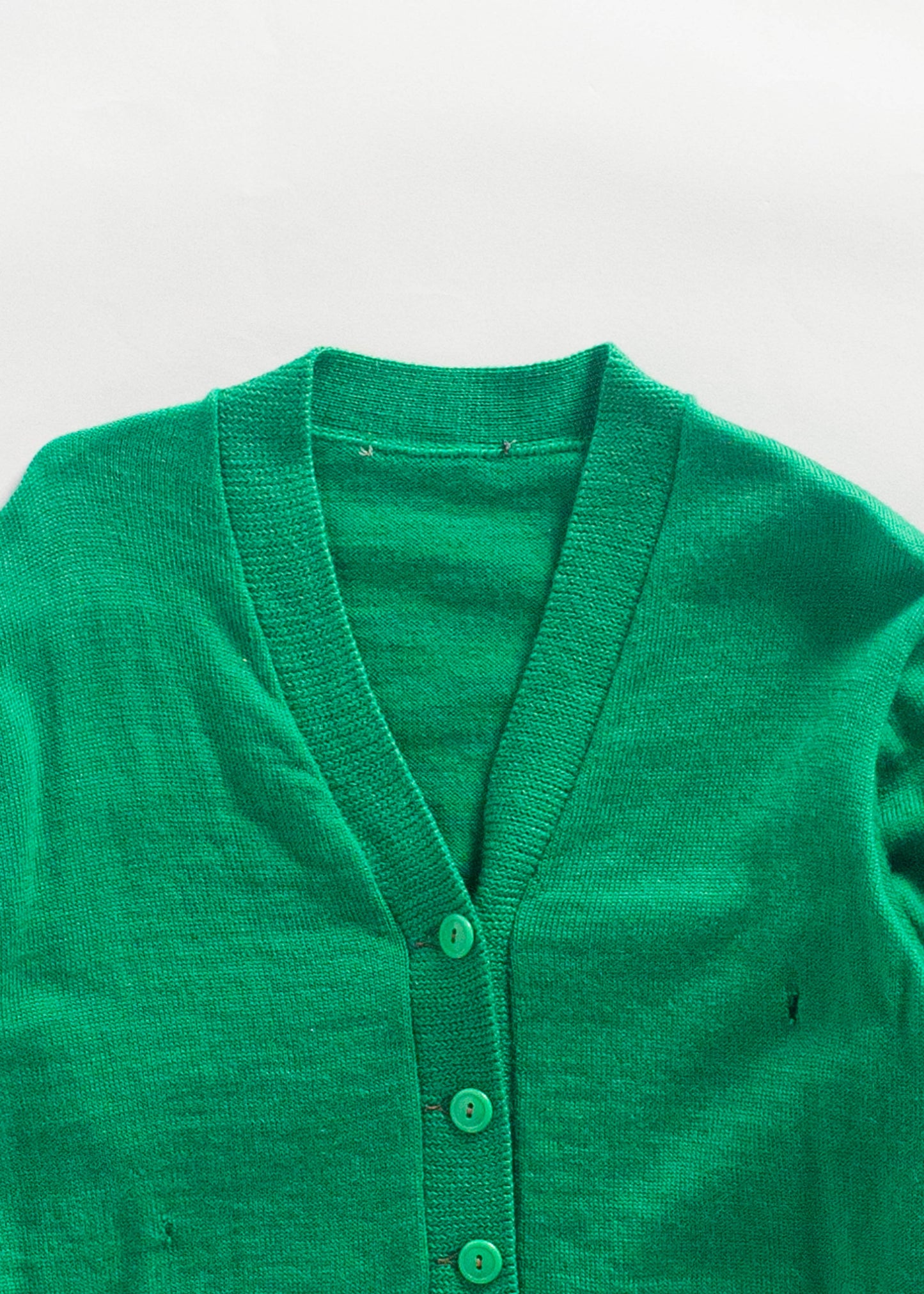 Vintage 1960s "Karen" Varsity Letterman Wool Cardigan Size S/M