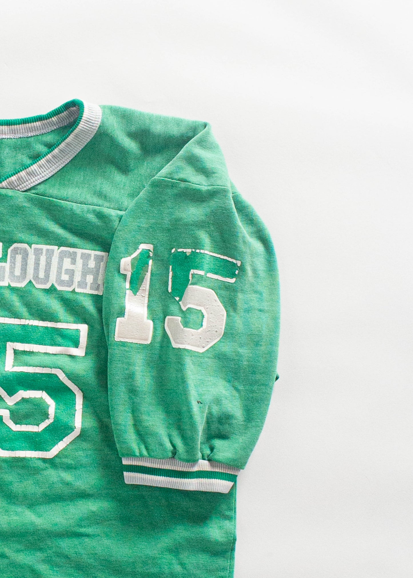 Vintage 1970s Russell Athletic "McCulloughs 15" Sport Jersey Size M/L