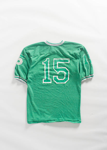Vintage 1970s Russell Athletic "McCulloughs 15" Sport Jersey Size M/L