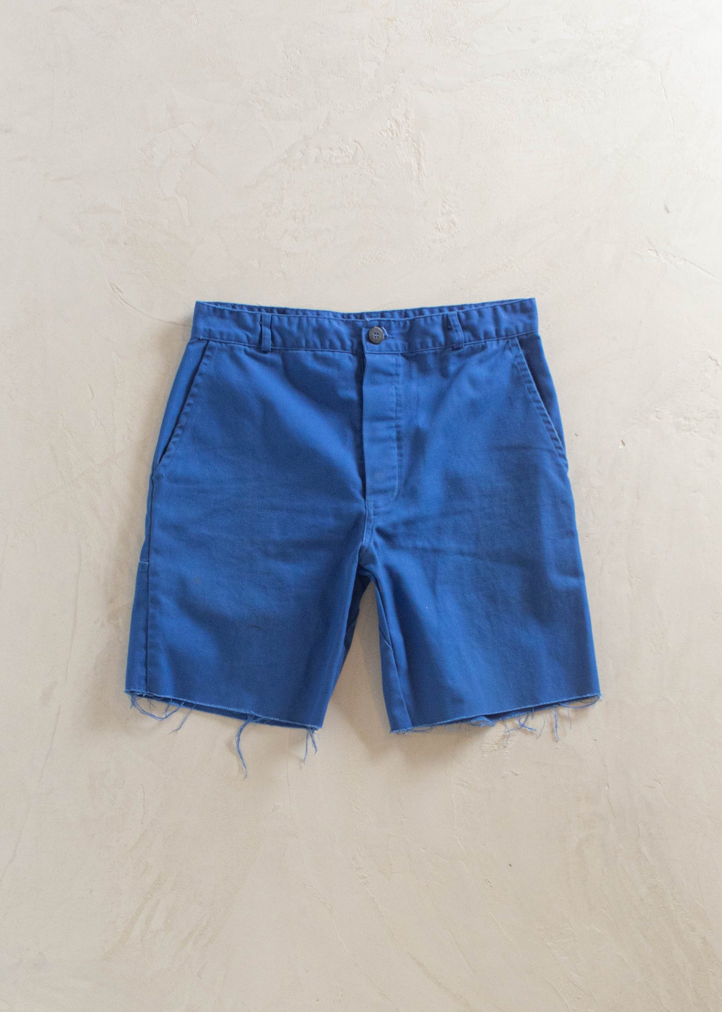1980s Adolphe Lafont French Workwear Shorts Size Women's 31 Men's 33