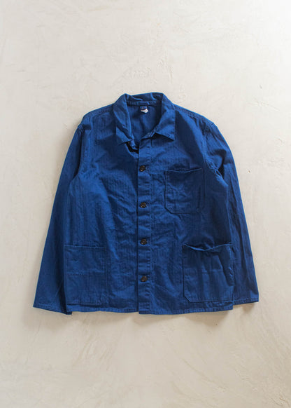 1980s Sanfor French Workwear Chore Jacket Size S/M