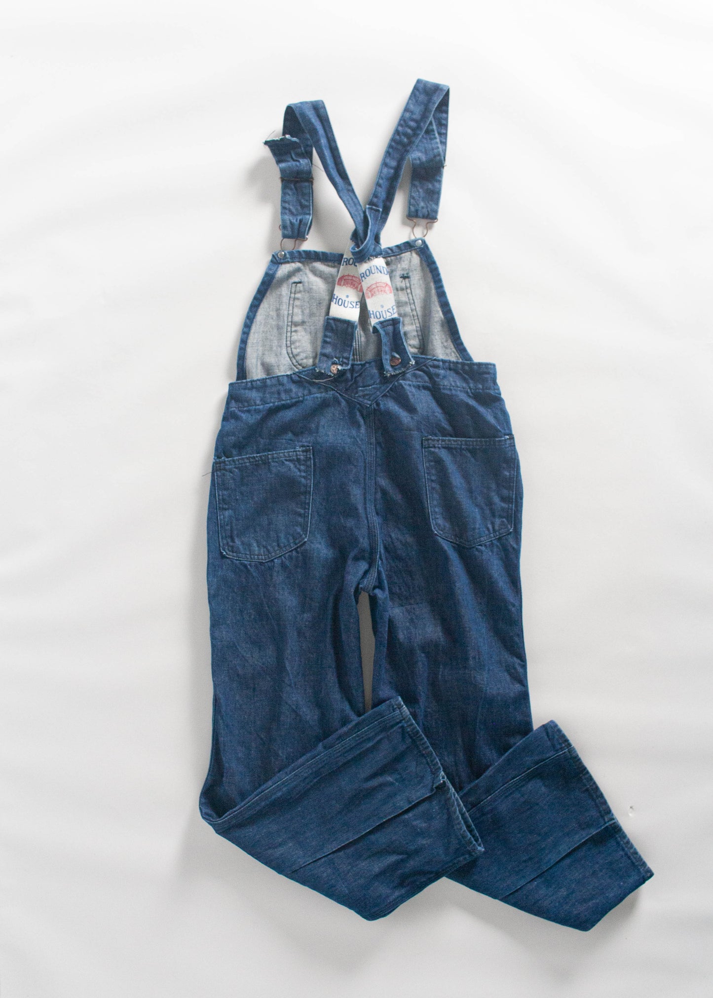 Vintage 1960s UFO Flare Denim Overalls Size S/M