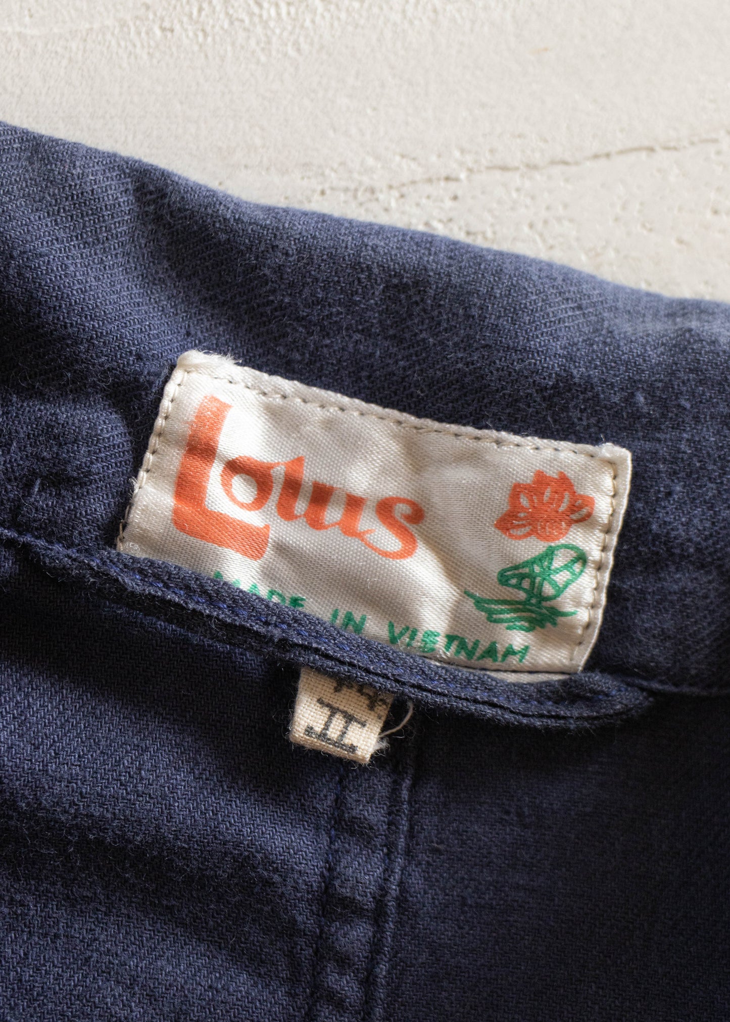 1980s Lotus Workwear Chore Jacket Size 2XS/XS